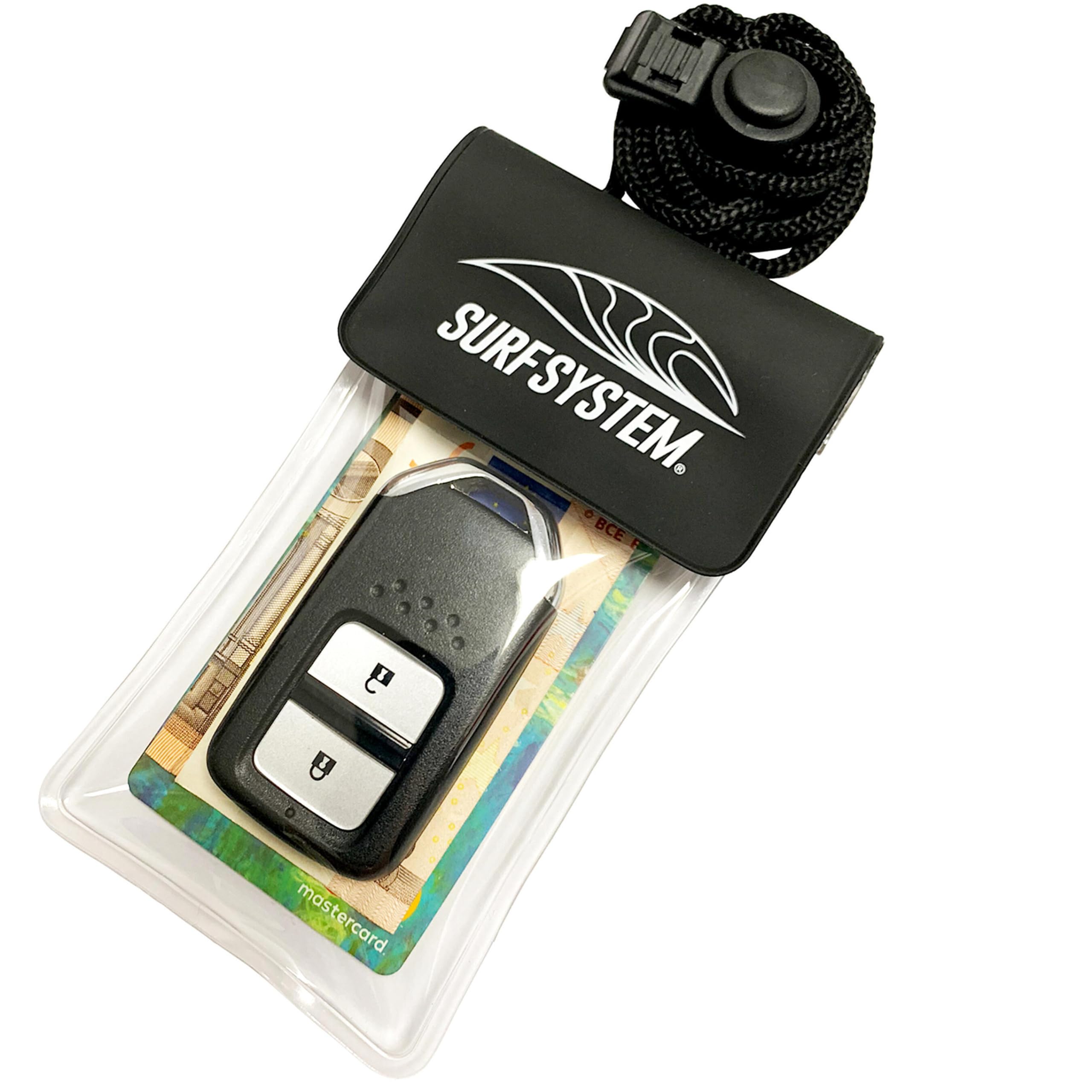Surf System Waterproof Key Case IPX8 Compact for Swimming, Surfing and Watersports