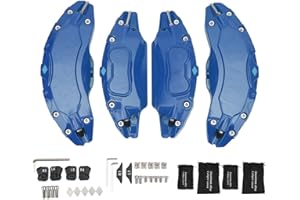 4PCS Car Caliper Covers Caliper Protector, Brake Caliper Cover Set Replacement, Brake Caliper Cover Set Aluminum Alloy Replac
