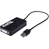 Plugable USB 3.0 to VGA / DVI / HDMI Video Graphics Adapter for Multiple Monitors up to 2048x1152 / 1920x1080 (Supports Windows 10, 8.1, 7, XP)