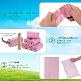 Nineaccy Biodegradable Pink Dog Poo Bags with Lavender Scent Dispenser 300 view 6