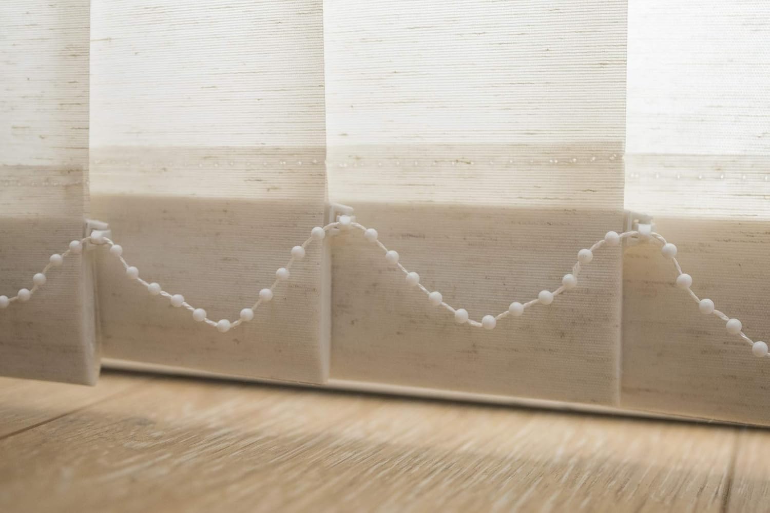 ABC Decor DIY Vertical Blind Kit, 183cm wide x 137cm drop, Linen Look