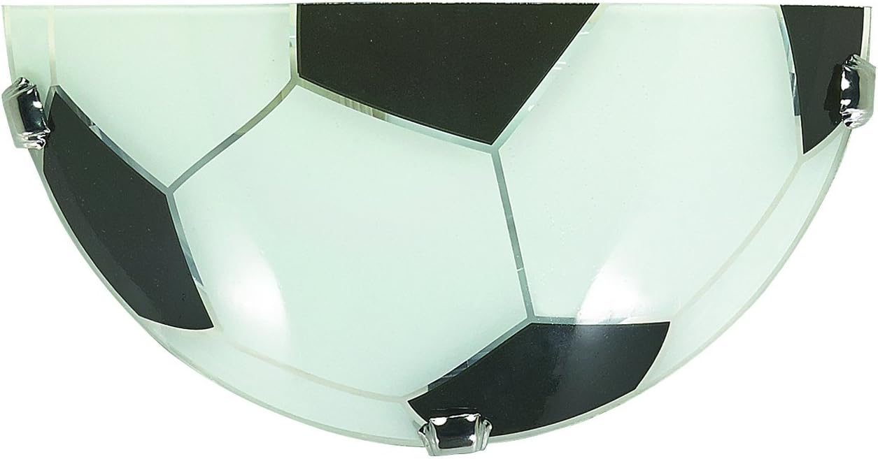 Lampex Wall lamp K1 Soccer, Metal, E27, White