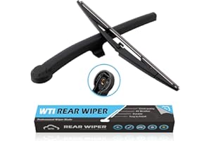 WTI Rear Wiper Arm Blade Set Compatible With Jeep Commander 2006-2010 SUV Rear Windshield Window Wiper Kits Assembly New Replacement Accessories Parts 5174877AA