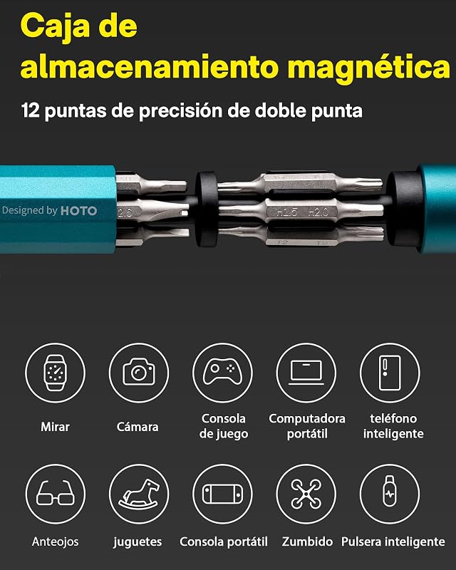 Juego de Destornilladores de Precisión 24 en 1