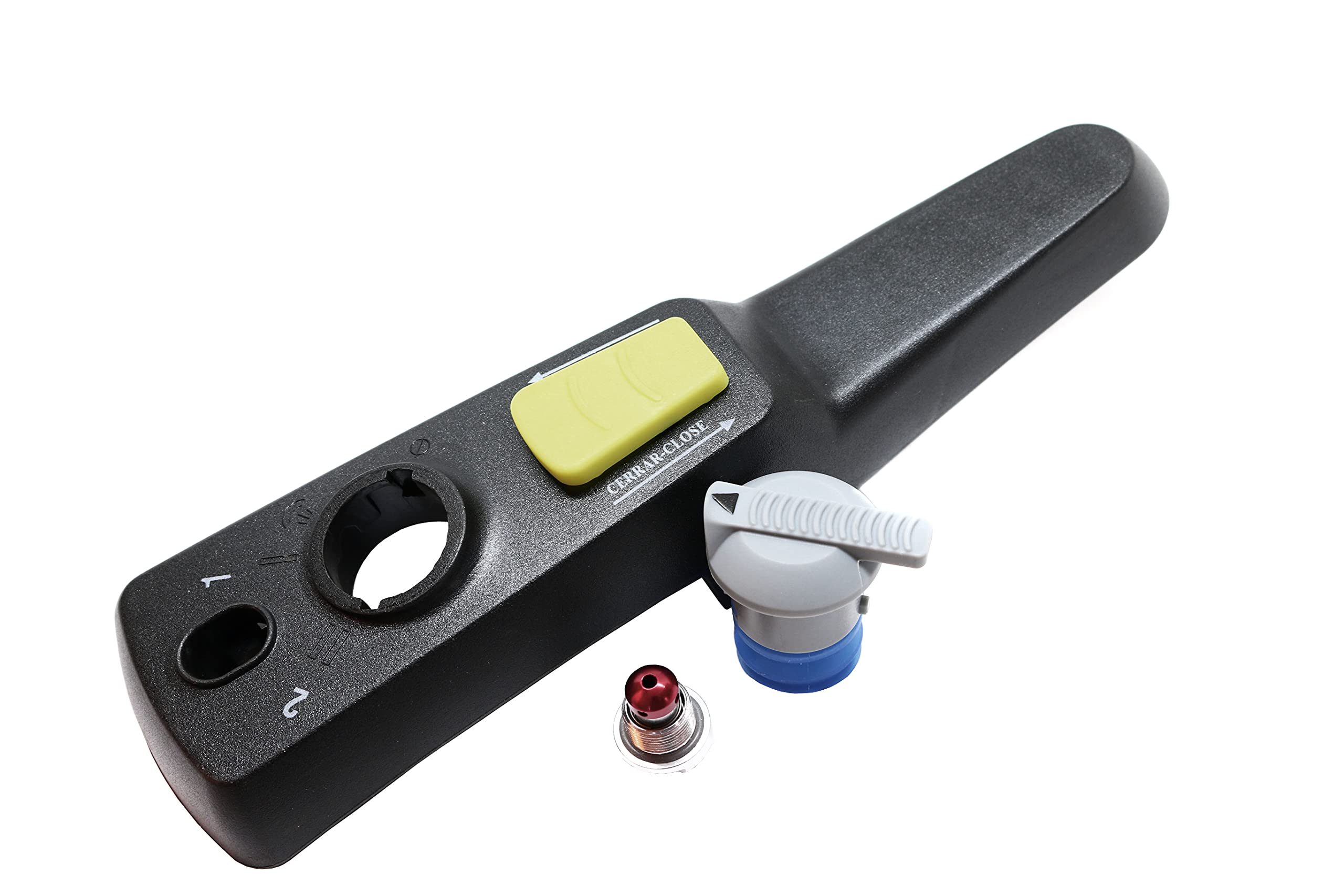 ANAKEL HOME Pressure Cooker Accessory Pack with Top Handle, Pressure Regulator Valve and Safety Valve for Monix Quick Express Cooker (7.0 liters, Plastic, Black/White)