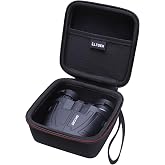 LTGEM Adults &amp; Kids Binoculars Case - Compatible with Occer 12x25 &amp; Aurosports 10x25 Compact Binoculars - High Powered Easy Focus (Case Only)