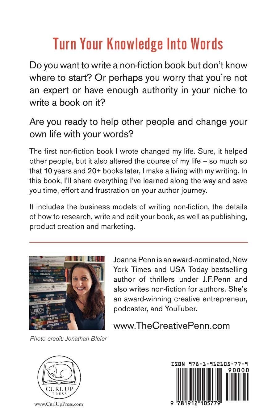 How To Write Non Fiction Companion Workbook Penn Joanna 9781912105779 Amazon Com Books