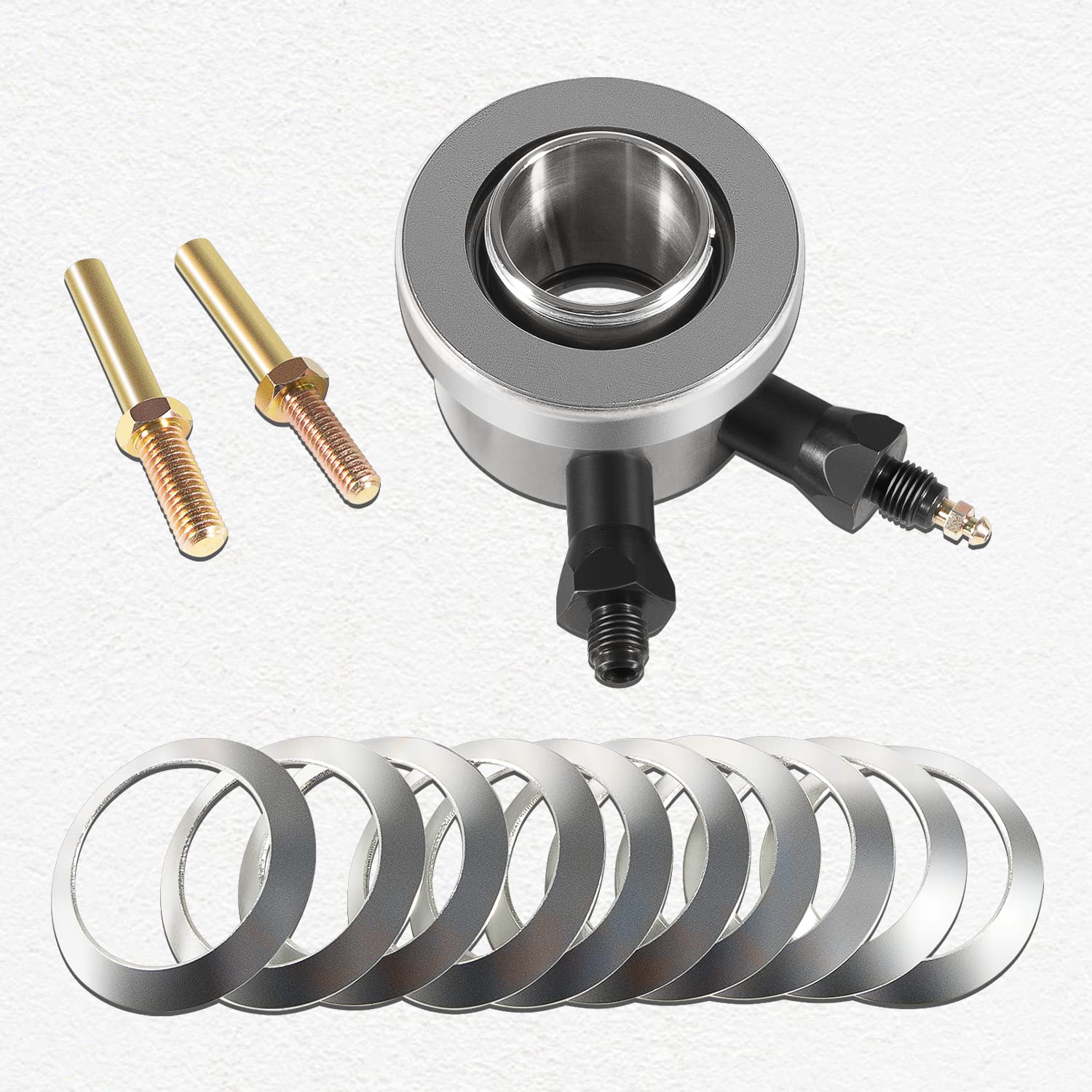 Photo 1 of Hydraulic Throwout Bearing, for GM Release Bearing Stock Clutch, for Small Block Chevy V8, for Most Stock-Style 3-Speed and 4-Speed Chevy Clutches Only, Replace for #910-25610, 910-25613