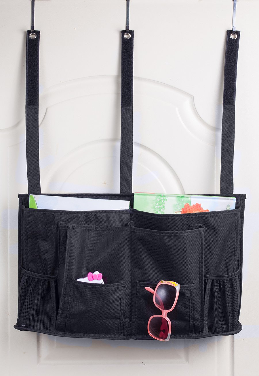 MISSLO Bedside Storage Caddy Hanging Organizer for Bunk Beds, Hospital