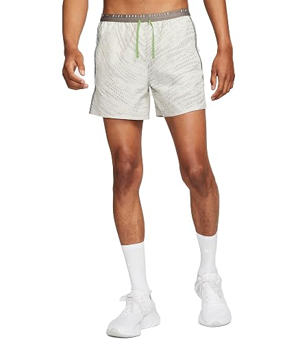 Nike Mens Division 3-in-1 Running Shorts Tight L Black/Gray at