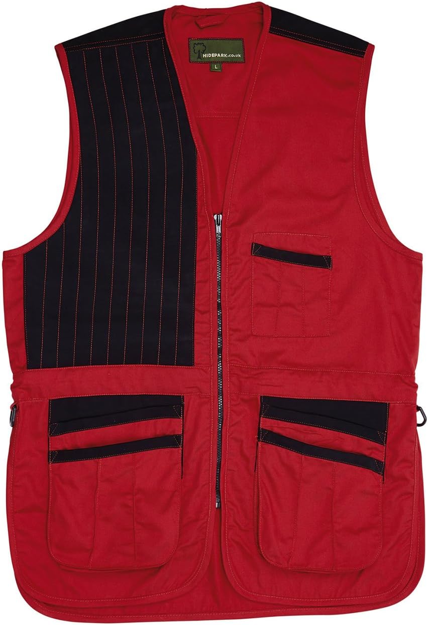 SK01: Men's Red Skeet Vest