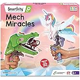 Smartivity Mech Miracles - Magical Unicorn & Cute Crocodile for Girls Ages 6,7,8,9,10,11,12 Years I DIY Craft Kit | Christmas, Birthday Gifts for Boys & Girls