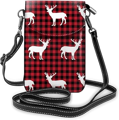 buffalo plaid crossbody