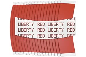 Sunshine Tape Liberty Red Hairpiece Wig Tape | Made in USA | 108 Back Curve Strips | Double Sided Adhesive Tape for Toupee Lace Front Wig Strong Hold Waterproof Contours