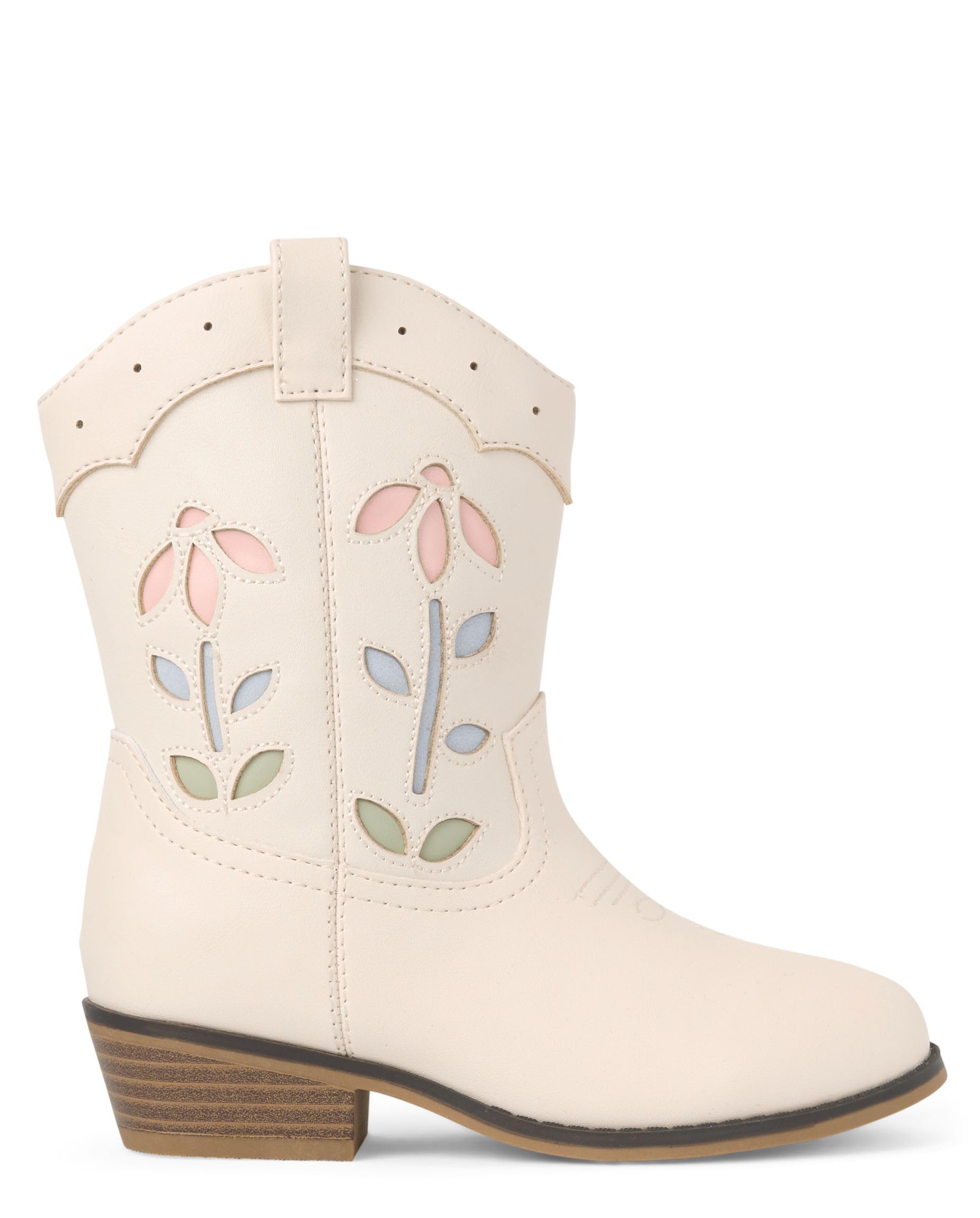 Gymboree,and Toddler Cowgirl Boots Western,Off White,5 Image