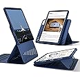 ESR for iPad Pro 11 Inch Case (2022/2021/2020/2018, 4th/3rd/2nd/1st Generation), Removable Magnetic Cover, Adjustable Portrait/Landscape Stand with Raised Display View, 9 Standing Angles, Blue