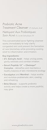 probiotic acne treatment cleanser