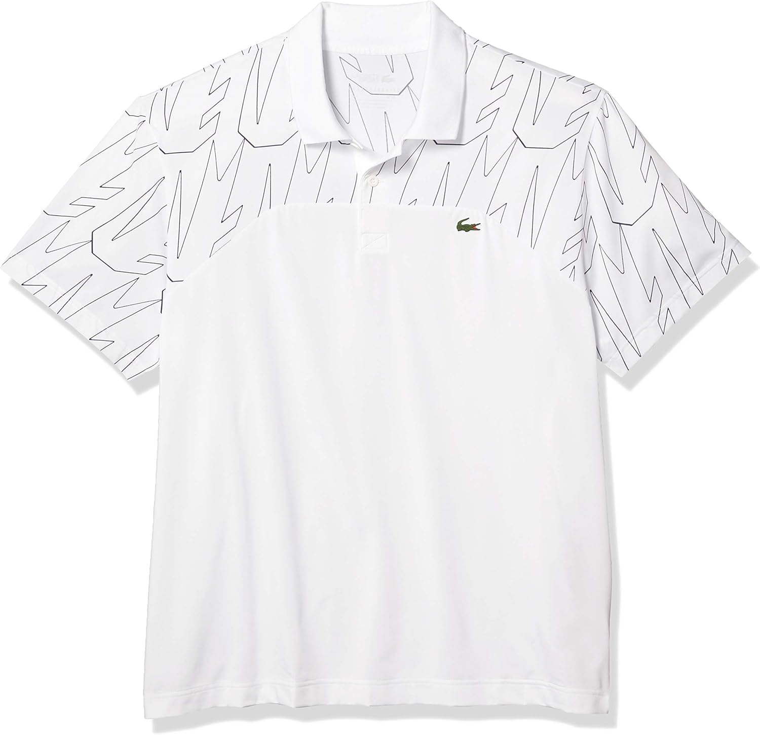 Lacoste Men's Sport Novak Djokovic Graphic Technical Polo Shirt at  Men’s Clothing store