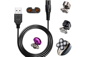 MAWAER Universal Head Shaver Power Charger Cord Compatible with Skull SHAER FreedomShaver and Some Brands., Head Shaver Charger Cord for Many Brands
