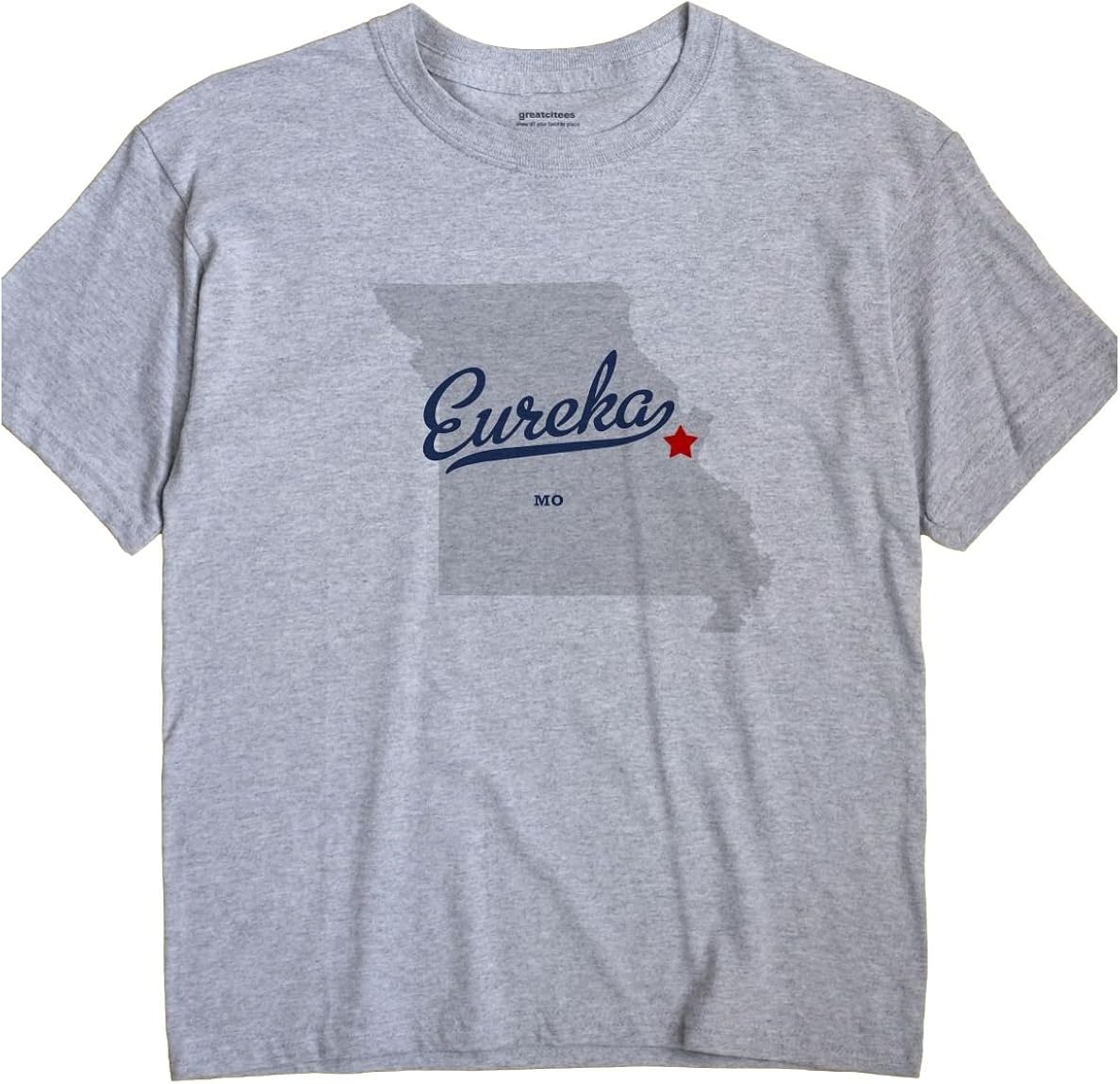 Eureka Missouri T-Shirt MAP