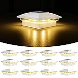 VOLISUN Solar Post Cap Light Outdoor Waterproof
