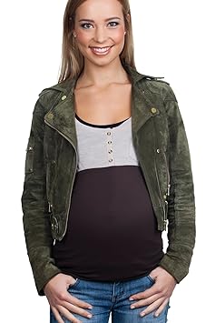 Mamaband Schwangerschaft Bauchband für die Babykugel – Rückenwärmer und Shirtverlängerung für Schwangere – Elastische Umstand