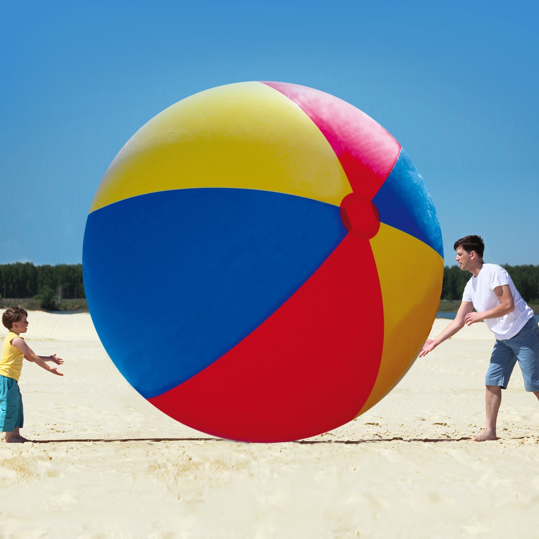 gofloats giant inflatable beach ball