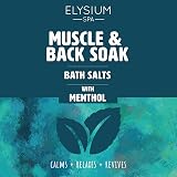 ELYSIUM SPA Muscle & Bath Soak with Menthol 450g Re-sealable Pack view 2