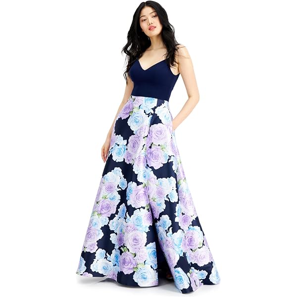 Amazon.com: B Darlin Womens Fit + Flare Full-Length Dress Red Embellished  Spaghetti Strap V Neck Prom Juniors 5 : Clothing, Shoes & Jewelry