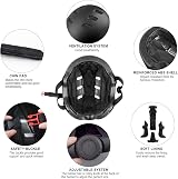 KORIMEFA Kids Bike Helmet Toddler Multi-Sport Safety Adjustable Ages 3-13 view 4