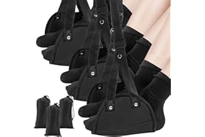 JYFHLY 3 Packs Airplane Foot Hammock, Foot Hammock for Plane Travel Adjustable Plane Travel Airplane Foot Hammock Travel Essentials to Reduce Feet Swelling and Soreness (Black Airplane Footrest)