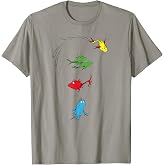 Dr. Seuss One Fish Two Fish Red Fish Blue Fish T-Shirt