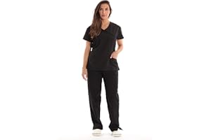 Just Love Women's Scrub Sets Medical Scrubs (Mock Wrap)