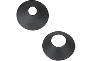 KAZFFD 14136 1.5"-3" No-Calk Roof Flashing and 14137 3"-4" Rain Collars,Roof Vent Boot(14136-14137-2Pcs)