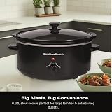 Hamilton Beach 6.5L Slow Cooker HBSC070B 240W Energy Efficient Black view 5