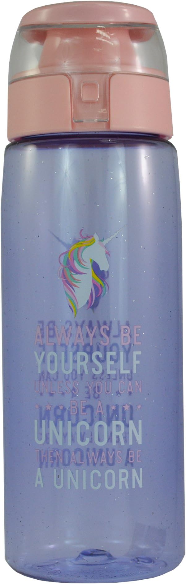 Papillon CollectionUnicorn Glitter Water/Drinking Bottle - Always Be Yourself