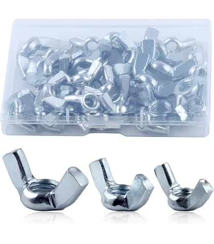 Hillman Fastener 3/8-16 Wing Nuts – Type A, Pack Of 100, Zinc-Plated Steel