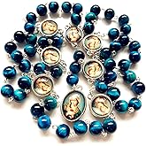 elegantmedical SEVEN 7 SORROWS MARY Rosary Necklace Catholic