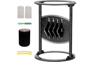 Zettfuly XL Firewood Kindling Splitter - Heavy Duty Steel Wood Splitter with Double Cutting Edge Design | Manual Log Splitter Wedge for Campsite, Home, Wood Stove, and Fireplace