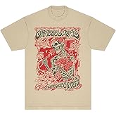Grateful Dead Unisex-Adult Standard Rose Skeleton Forever T-Shirt
