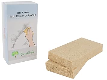 Dry Cleaning Soot Eraser Sponge 2 Pack For Removing Dirt Dust
