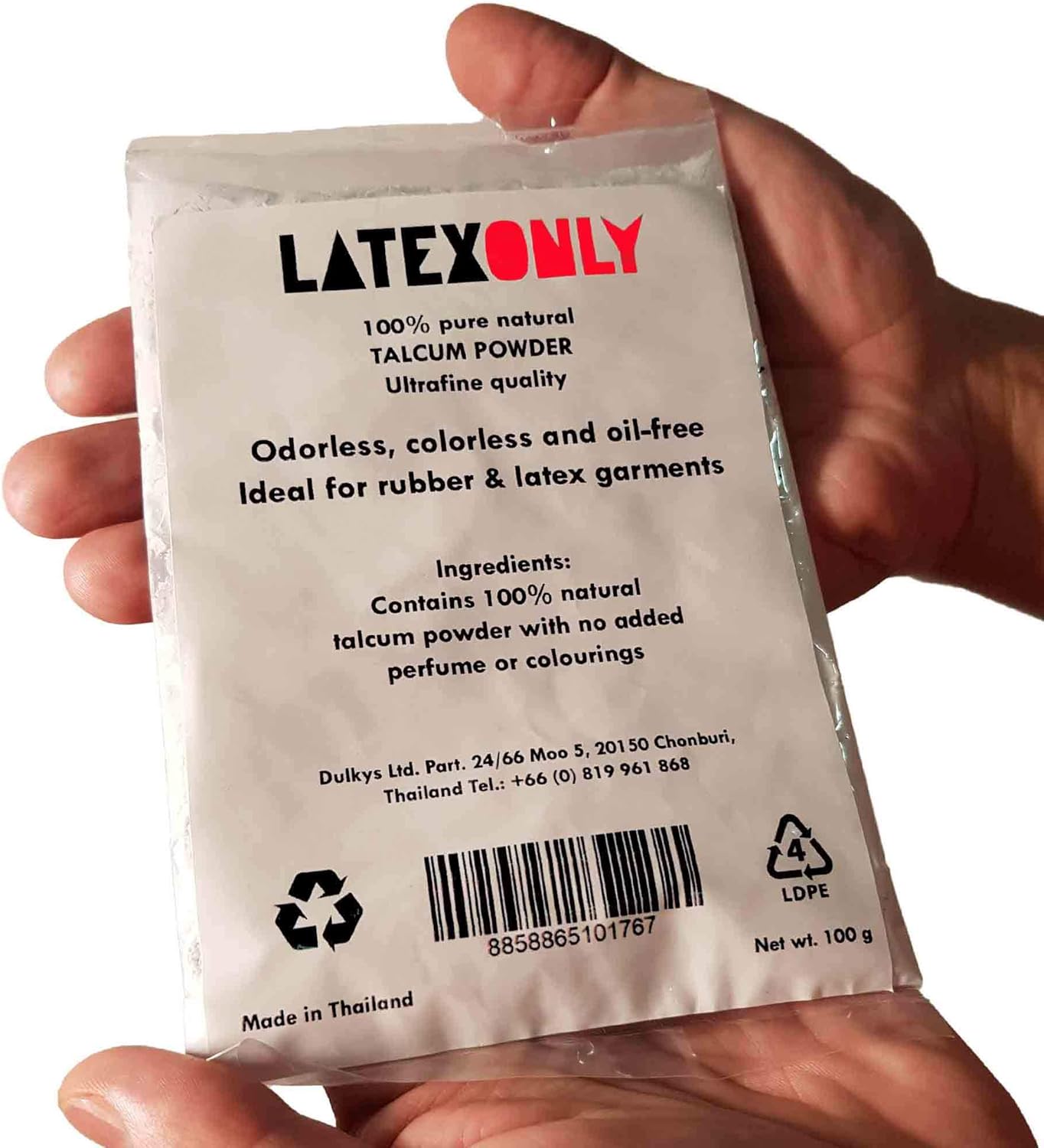 unscented talcum powder