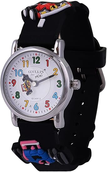 Meetyoo Montre Enfant Fille Montre Analogique Garcon Etanche Chronometre Sport Pour Les 3 10 Ans Amazon Fr Montres