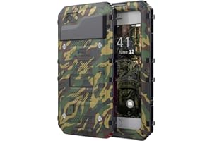 Beasyjoy for iPhone 7 Plus Case for iPhone 8 Plus Metal Case Heavy Duty with Screen Full Body Waterproof Shockproof Tough Rugged Hybrid Military Grade Defender (Camo)