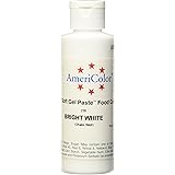 Americolor Soft Gel Paste Food Color, 6-Ounce, Bright White