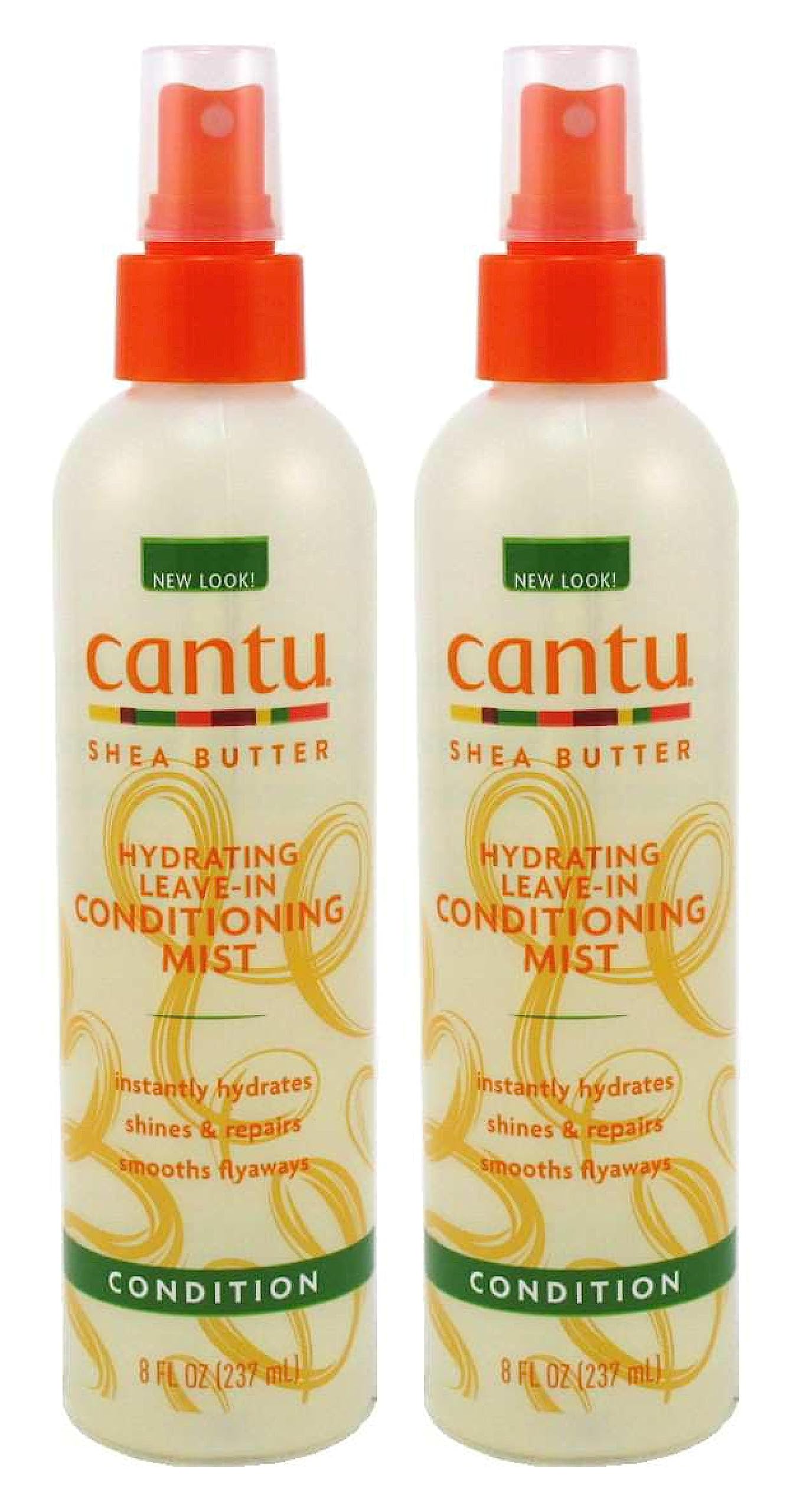 Cantu Shea Butter Leave-In Conditioning Mist 8oz (2 Pack)