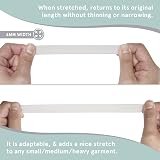 Smith's White Elastic Band 6mm x 10m Flat Cord Sewing Haberdashery view 3