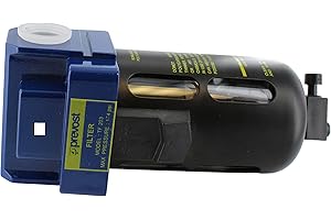Industrial Equipment Expert Prevost Compressed Air Inline Moisture Trap Water Separator Filter 1/2 FNPT New