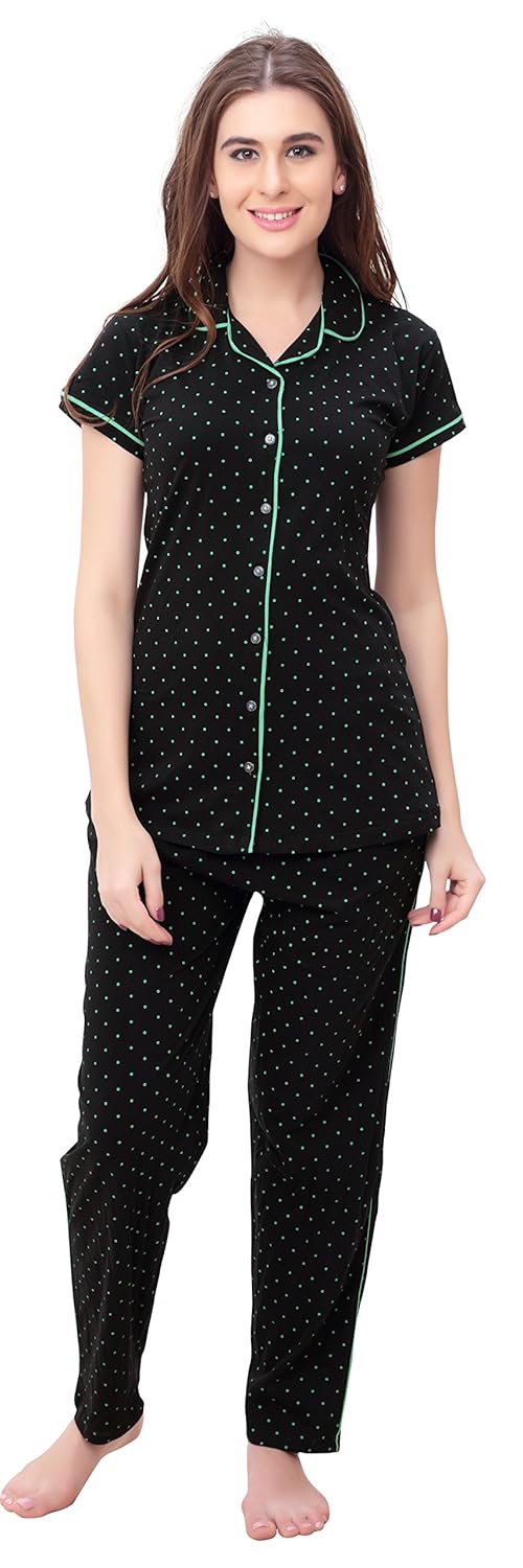 sweetnight women's cotton night suit