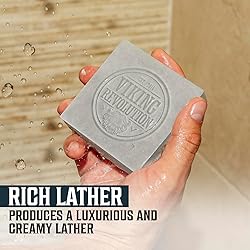 Viking Revolution Peppermint Natural Soap for Men